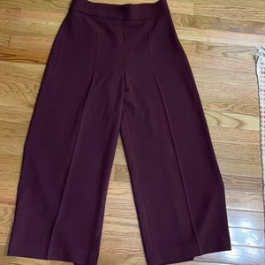 Burgundy Palazo Slacks